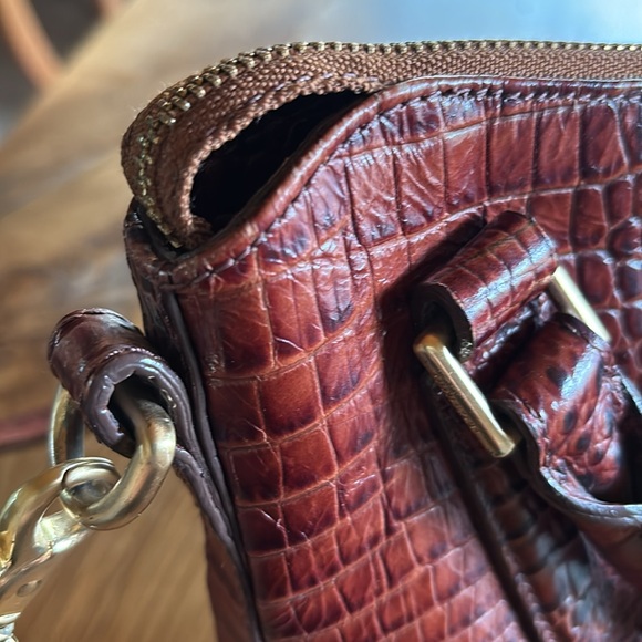 Brahmin Pecan Crossbody Melbourne - Croc-Embossed - Picture 9 of 10